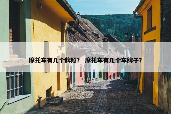 摩托车有几个牌照？ 摩托车有几个车牌子？