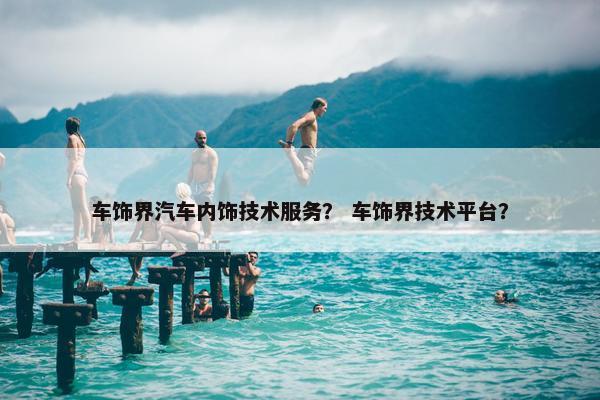 车饰界汽车内饰技术服务？ 车饰界技术平台？