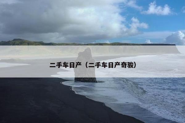 二手车日产（二手车日产奇骏）