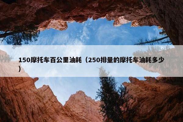 150摩托车百公里油耗（250排量的摩托车油耗多少）