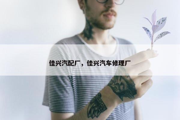 佳兴汽配厂，佳兴汽车修理厂