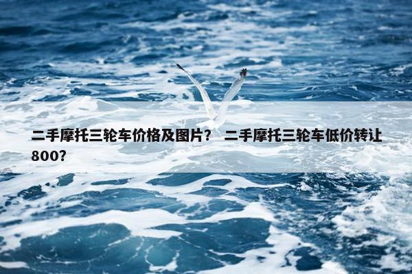 二手摩托三轮车价格及图片？ 二手摩托三轮车低价转让800？