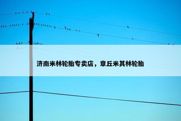 济南米林轮胎专卖店，章丘米其林轮胎