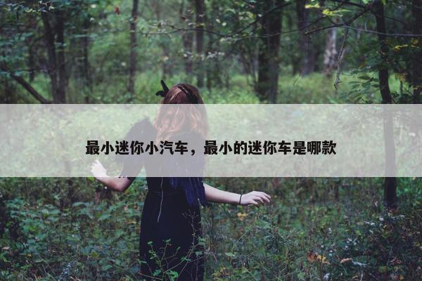 最小迷你小汽车，最小的迷你车是哪款