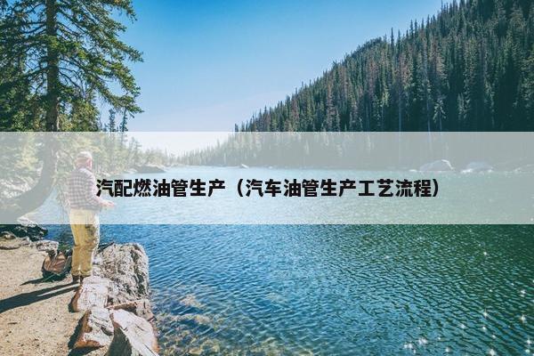 汽配燃油管生产（汽车油管生产工艺流程）