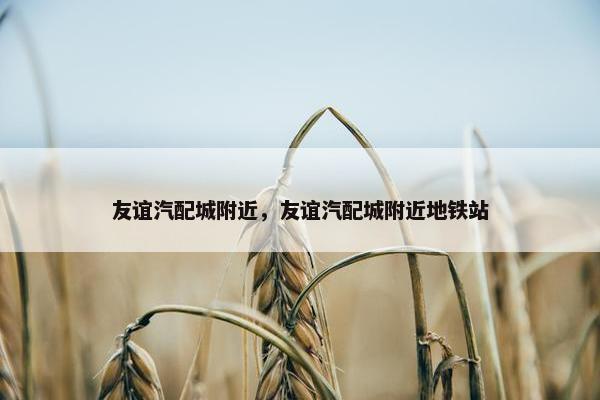 友谊汽配城附近，友谊汽配城附近地铁站