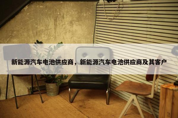 新能源汽车电池供应商，新能源汽车电池供应商及其客户
