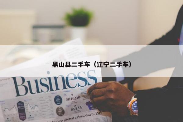 黑山县二手车（辽宁二手车）