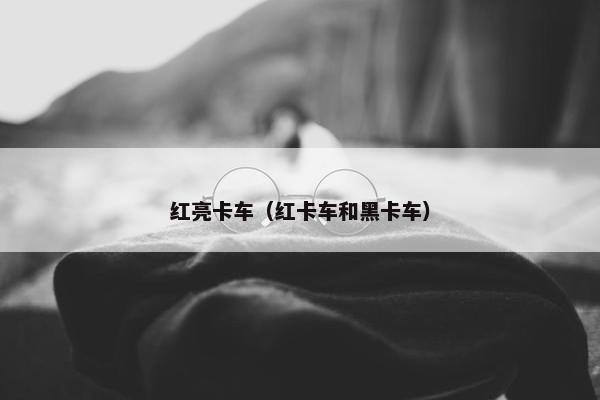 红亮卡车（红卡车和黑卡车）