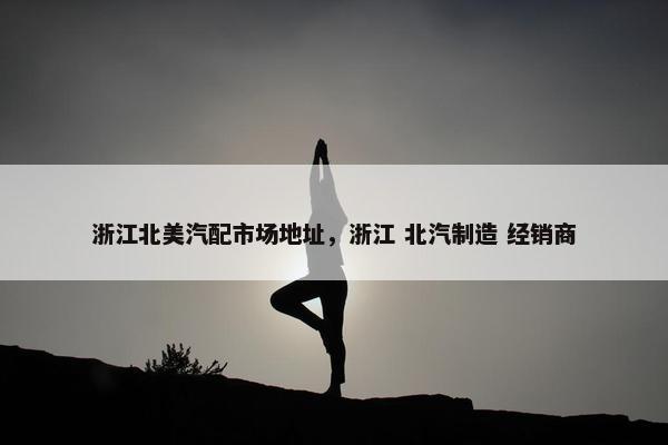 浙江北美汽配市场地址，浙江 北汽制造 经销商