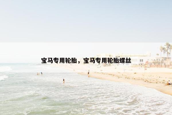宝马专用轮胎，宝马专用轮胎螺丝