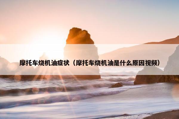 摩托车烧机油症状（摩托车烧机油是什么原因视频）