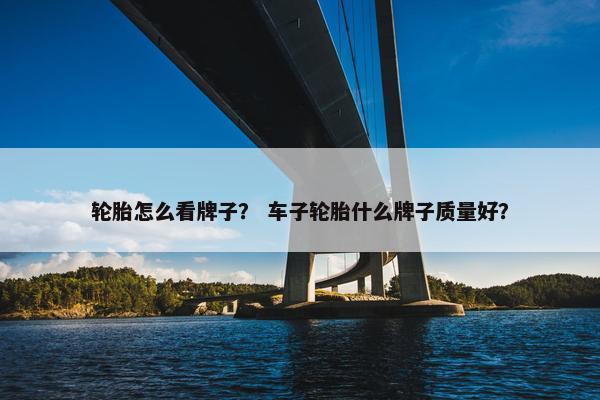 轮胎怎么看牌子？ 车子轮胎什么牌子质量好？