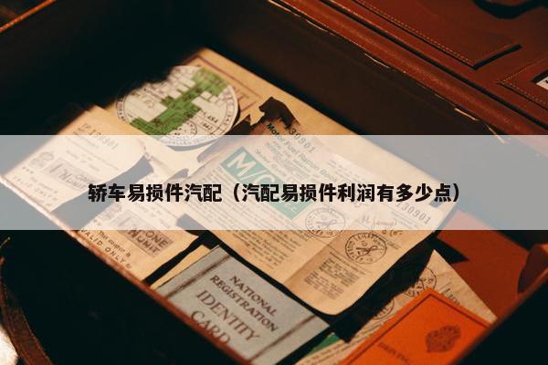 轿车易损件汽配（汽配易损件利润有多少点）