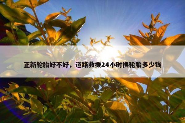 正新轮胎好不好，道路救援24小时换轮胎多少钱