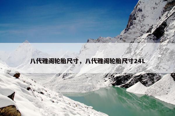 八代雅阁轮胎尺寸，八代雅阁轮胎尺寸24L