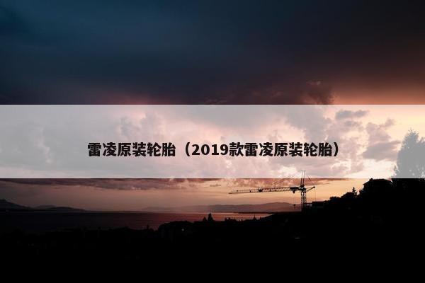 雷凌原装轮胎（2019款雷凌原装轮胎）