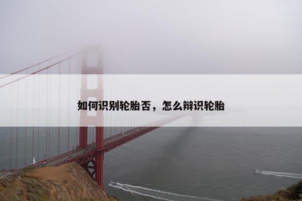 如何识别轮胎否，怎么辩识轮胎