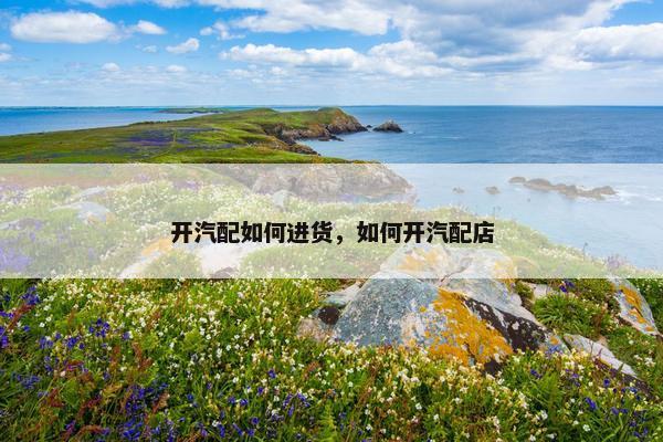 开汽配如何进货，如何开汽配店