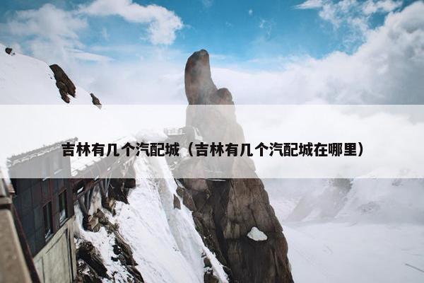 吉林有几个汽配城（吉林有几个汽配城在哪里）