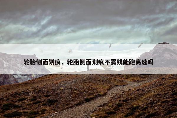 轮胎侧面划痕，轮胎侧面划痕不露线能跑高速吗