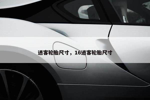 逍客轮胎尺寸，16逍客轮胎尺寸