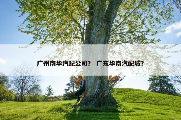 广州南华汽配公司？ 广东华南汽配城？