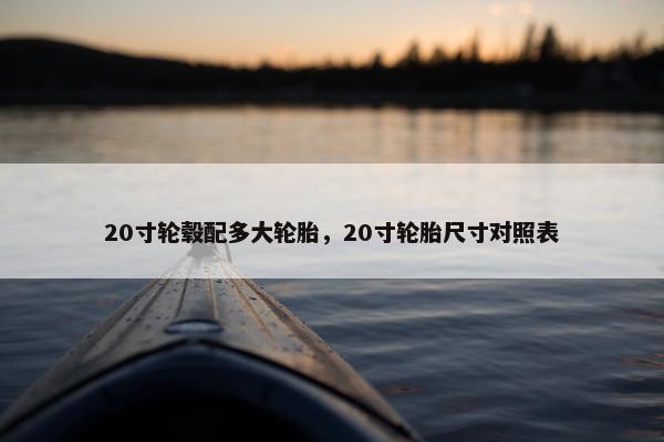 20寸轮毂配多大轮胎，20寸轮胎尺寸对照表