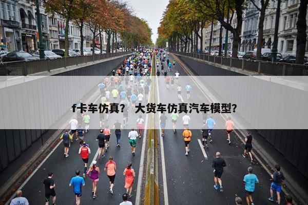 f卡车仿真？ 大货车仿真汽车模型？