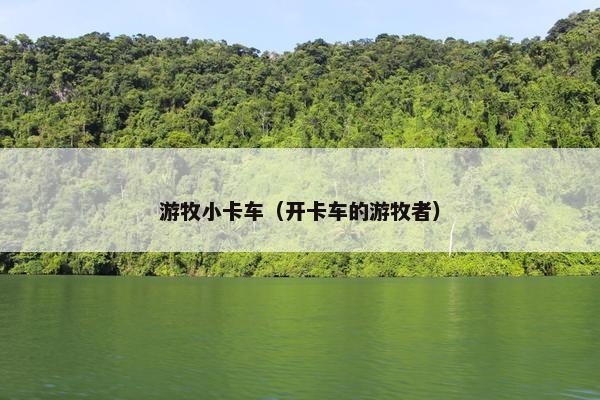 游牧小卡车（开卡车的游牧者）