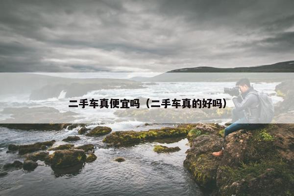 二手车真便宜吗（二手车真的好吗）