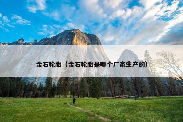 金石轮胎（金石轮胎是哪个厂家生产的）