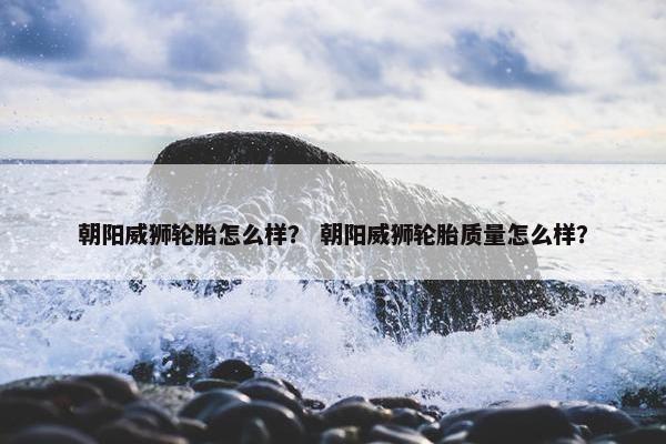 朝阳威狮轮胎怎么样？ 朝阳威狮轮胎质量怎么样？