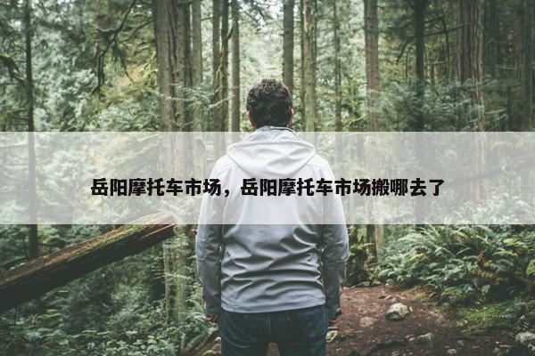 岳阳摩托车市场，岳阳摩托车市场搬哪去了