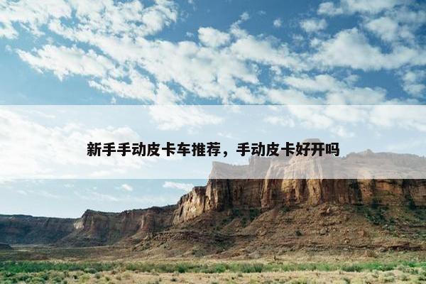 新手手动皮卡车推荐，手动皮卡好开吗
