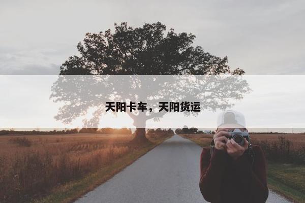 天阳卡车，天阳货运