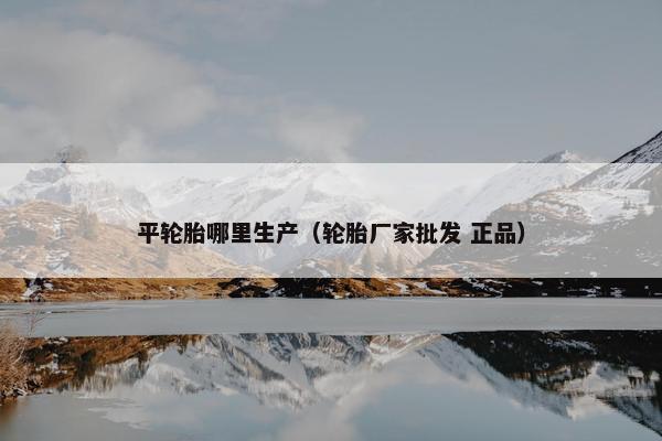平轮胎哪里生产（轮胎厂家批发 正品）