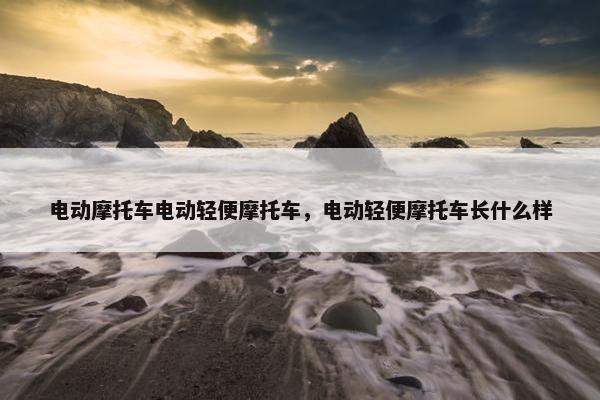 电动摩托车电动轻便摩托车，电动轻便摩托车长什么样