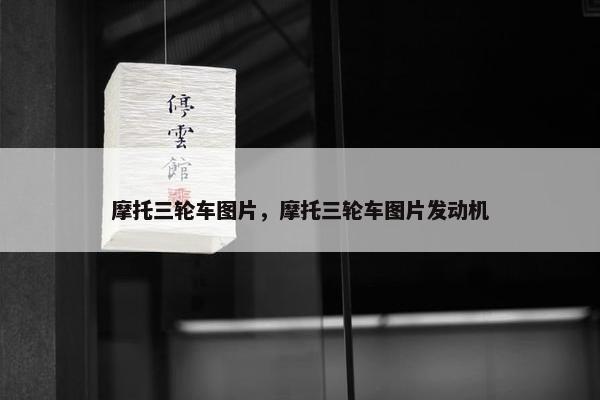 摩托三轮车图片，摩托三轮车图片发动机