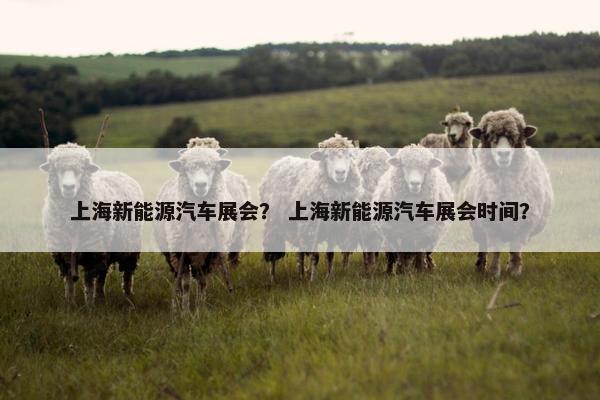 上海新能源汽车展会？ 上海新能源汽车展会时间？