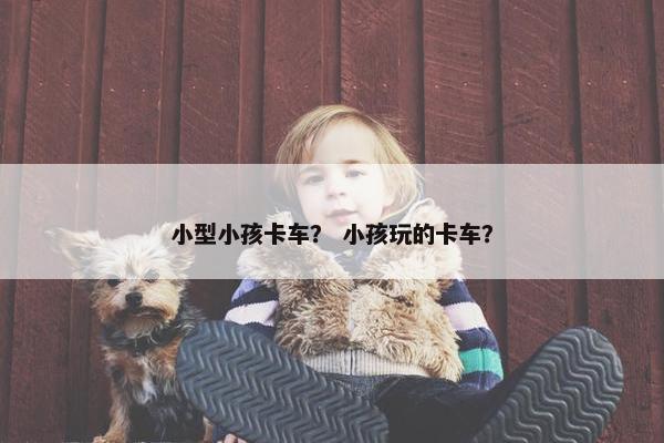 小型小孩卡车？ 小孩玩的卡车？