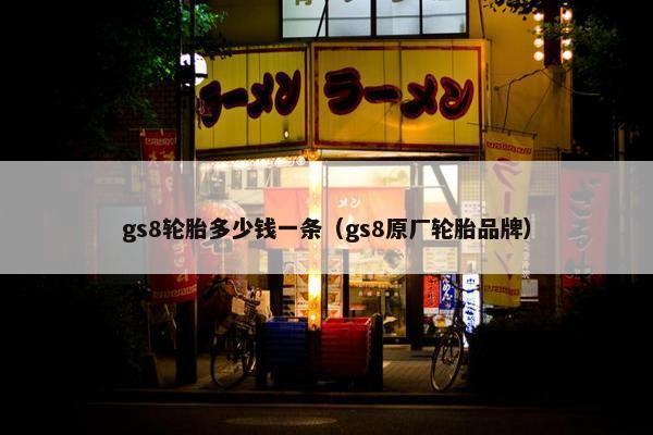 gs8轮胎多少钱一条（gs8原厂轮胎品牌）
