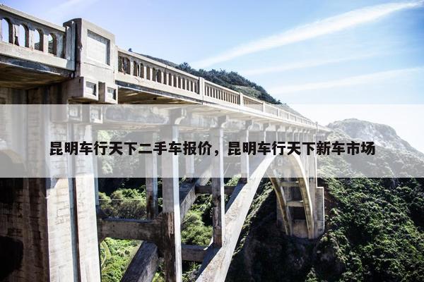 昆明车行天下二手车报价，昆明车行天下新车市场