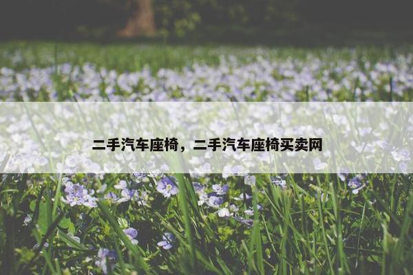 二手汽车座椅，二手汽车座椅买卖网