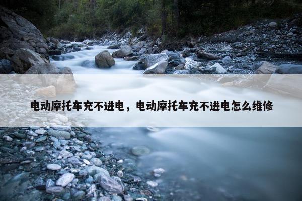 电动摩托车充不进电，电动摩托车充不进电怎么维修