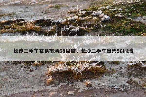 长沙二手车交易市场58同城，长沙二手车出售58同城