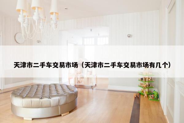 天津市二手车交易市场（天津市二手车交易市场有几个）