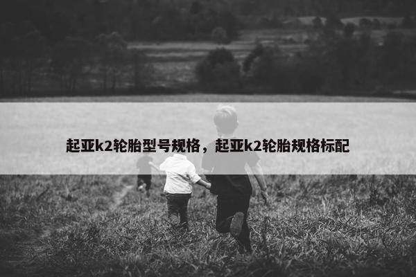 起亚k2轮胎型号规格，起亚k2轮胎规格标配