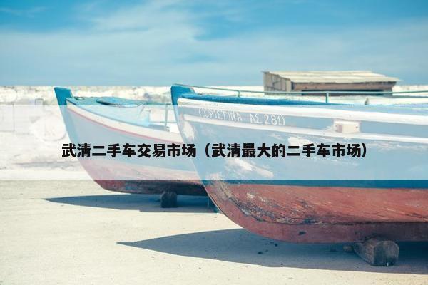 武清二手车交易市场（武清最大的二手车市场）