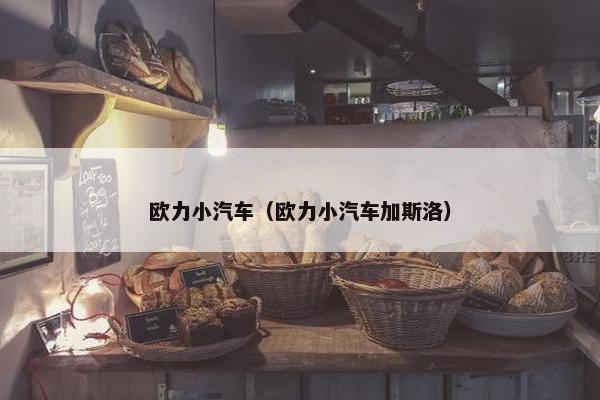 欧力小汽车（欧力小汽车加斯洛）